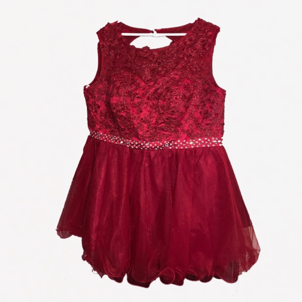 Red Homecoming Dress Plus Size
